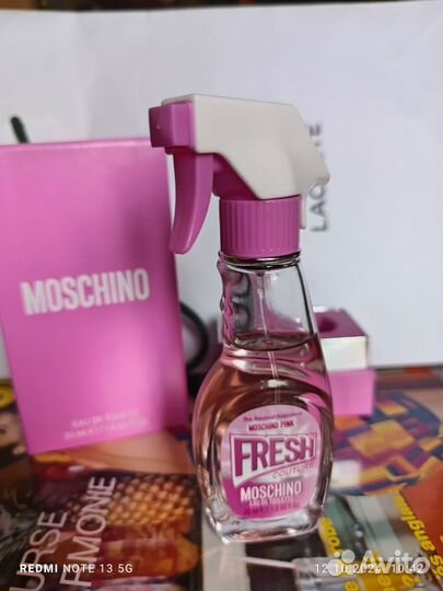 Moschino pink fresh couture -туалетная вода, 30 мл