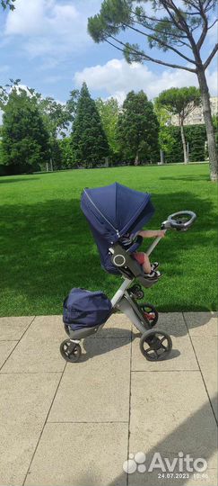 Коляска 2 в 1 stokke xplory v5 v 6 + аксы