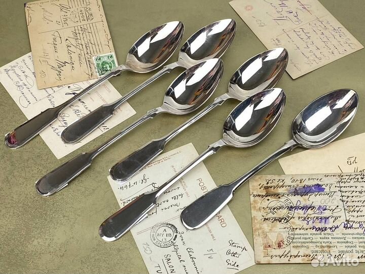 Серебряные столовые ложки