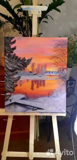 Картина маслом на холсте
