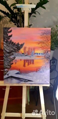 Картина маслом на холсте