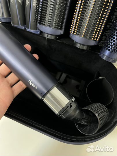 Стайлер dyson airwrap complete синий