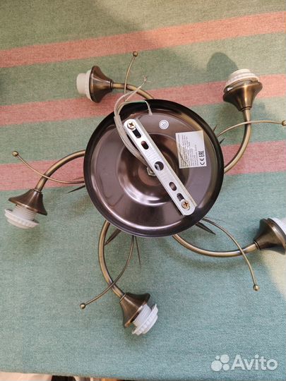 Люстра потолочная бу