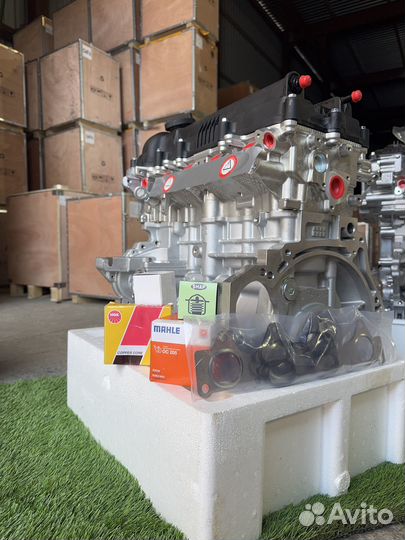 Новый двигатель(мотор) Hyundai Solaris/Kia Rio 3