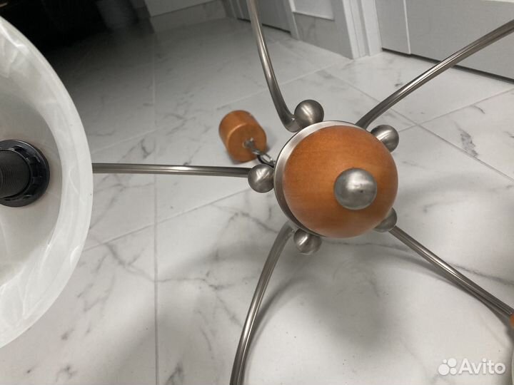 Люстра потолочная подвесная бу