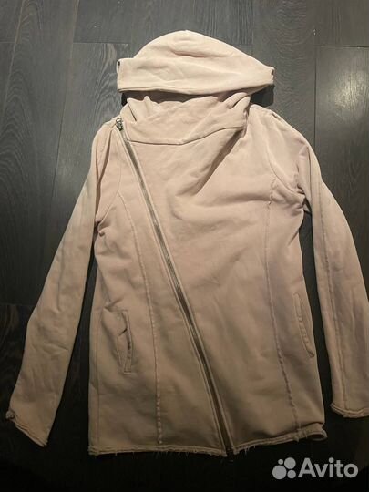 Авангардное зип худи Rick Owens type