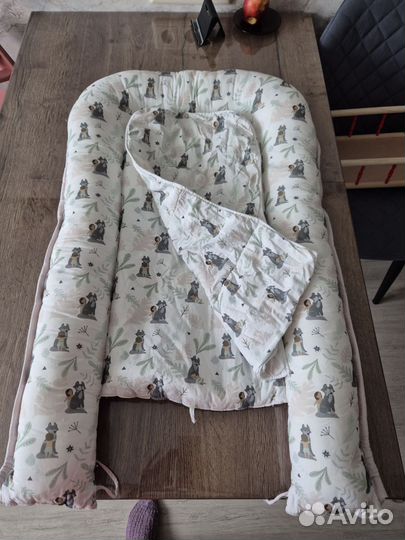 Кокон гнездышко для новорожденных