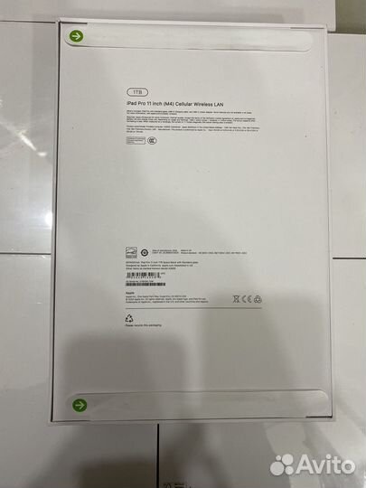 Планшет apple iPad pro 11 2024