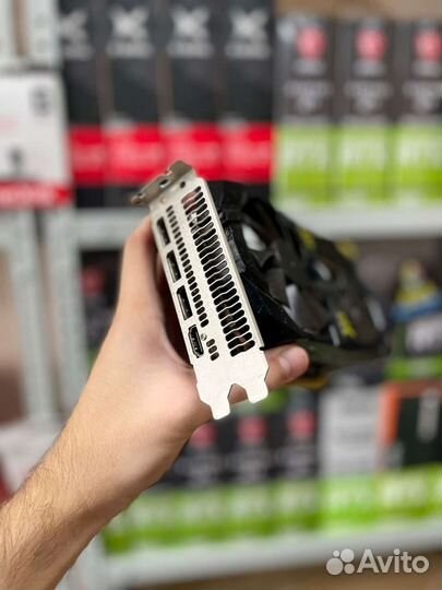 Видеокарта новая на 8 гигабайт в наличии