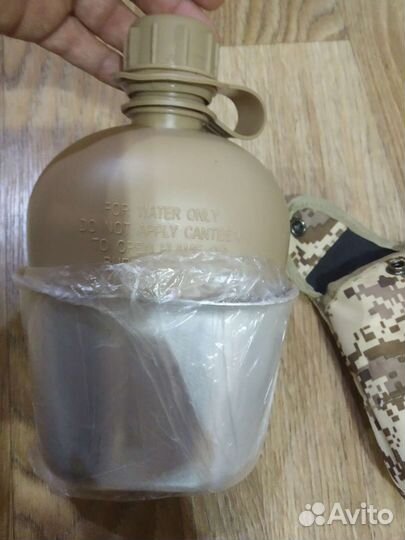 Фляжка с котелком