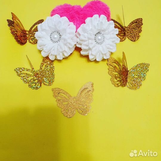 Резинки для волос ручной работы