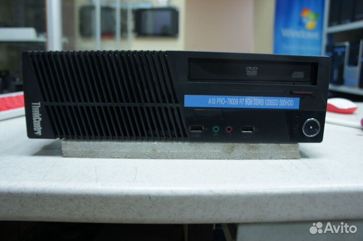 Игровой 12ядер AMD A10pro-7800B 8Gb 120SSD 500HDD
