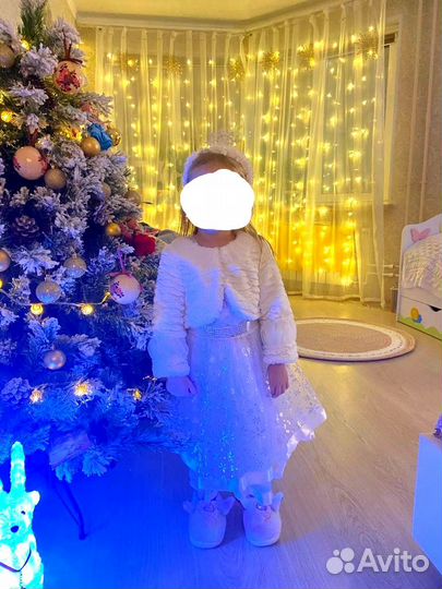 Новогоднее платье на девочку