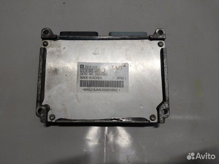 Эбу мозги Chevrolet Cruze седан 1.6 F16D3 2010