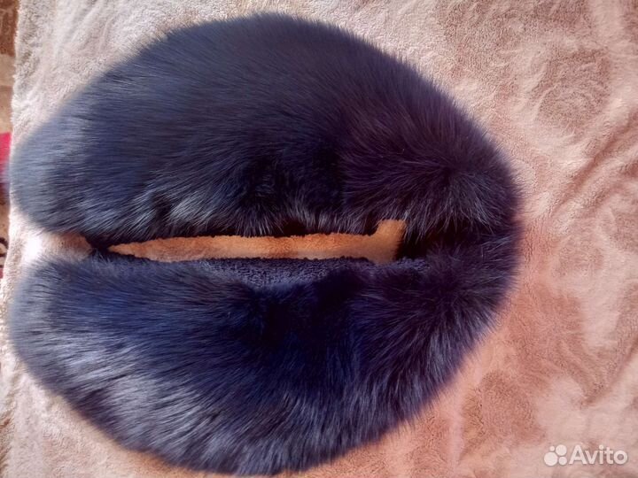 Меховой воротник песец