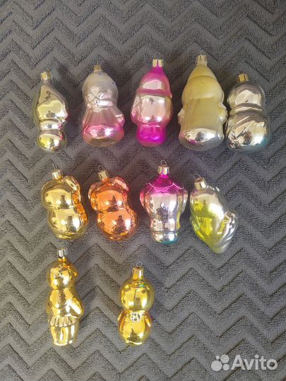 Елочные игрушки СССР