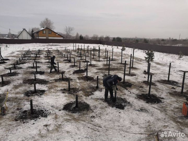 Винтовые сваи