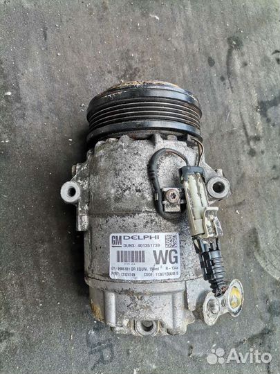 Opel Astra H 1.2 1.4 компрессор кондиционера