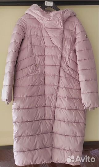 Пуховик зимний длинный женский 46 48