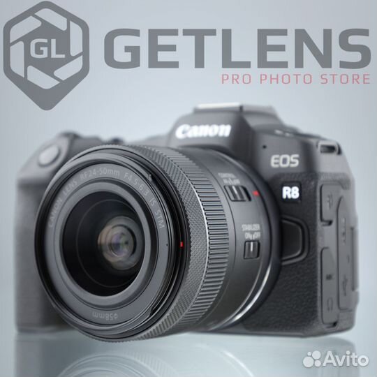 Canon EOS R8 Kit RF 24-50mm f/4.5-6.3 IS STM