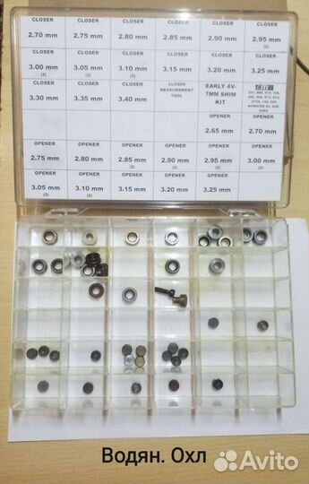 Регулировочные шайбы клапанов ducati