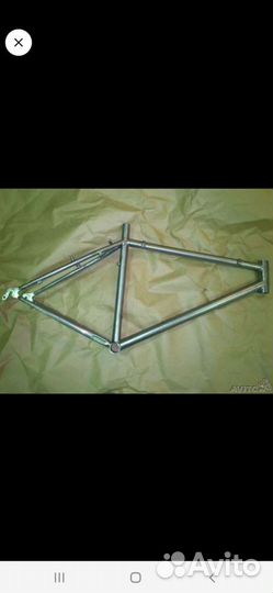 Велосипедная рама титановая