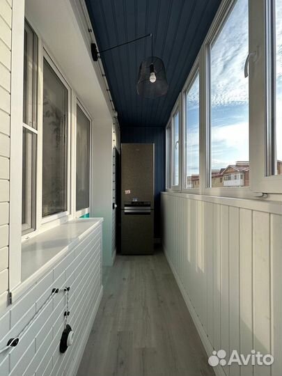 Отделка балконов и лоджий, утепление, остекление