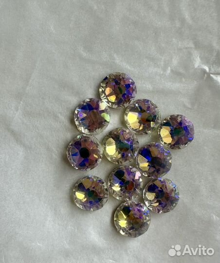 Стразы SS20,16,30 AB, цена за 4 упаковки