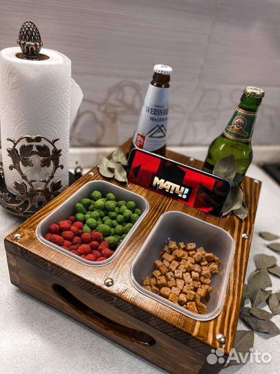 Поднос для пива. Пивной столик