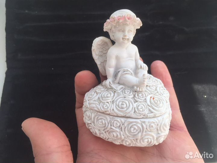Статуэтка ангел шкатулка