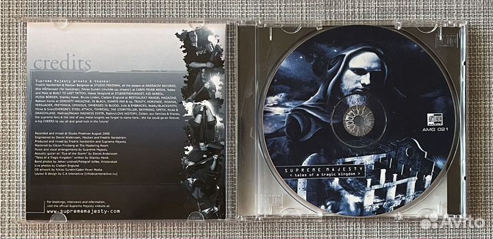 Supreme Majesty - Tales Of A Tragic Kingdom CD Rus