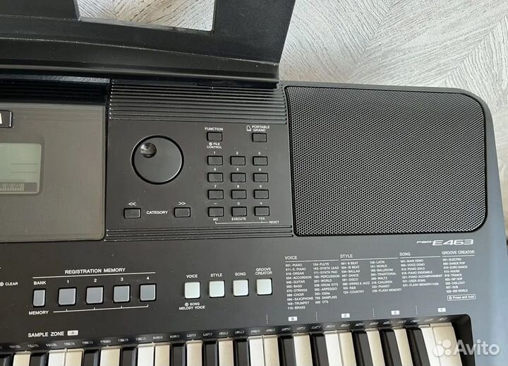 Синтезатор yamaha psr e463