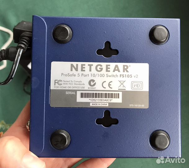 Коммутатор Netgear (switch) FS105
