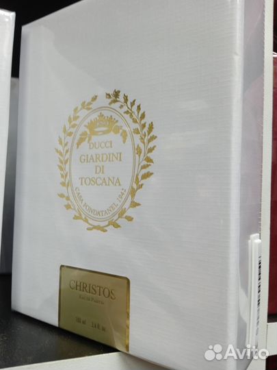 Christos Giardini Di Toscana,100ml,люкс+