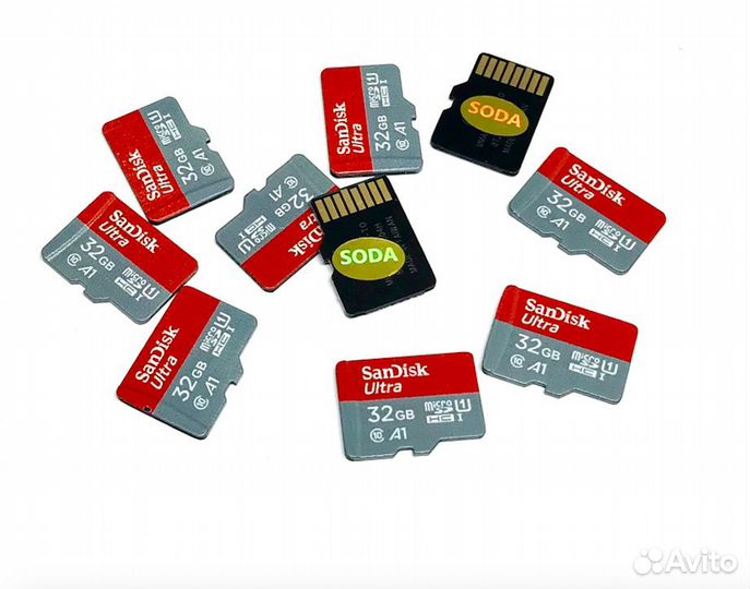 Карта памяти Micro-SD 32 GB, флеш-карта, флешка
