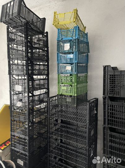 Пластиковые ящики бу