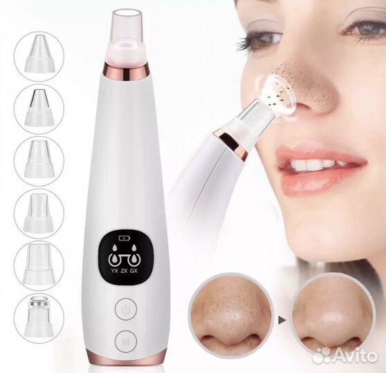 Новые Аппарат для вакуумной чистки лица пор