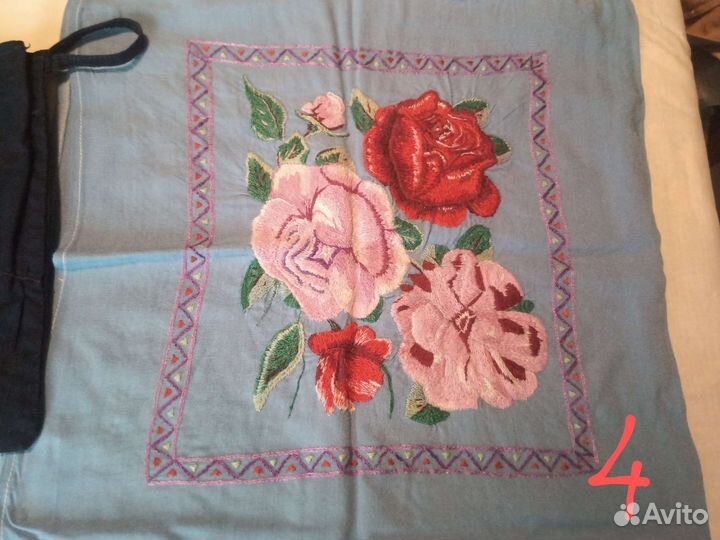 Декоративные наволочки с вышивкой 40х годов