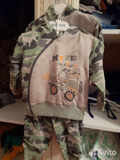 Спортивный костюм детский новый