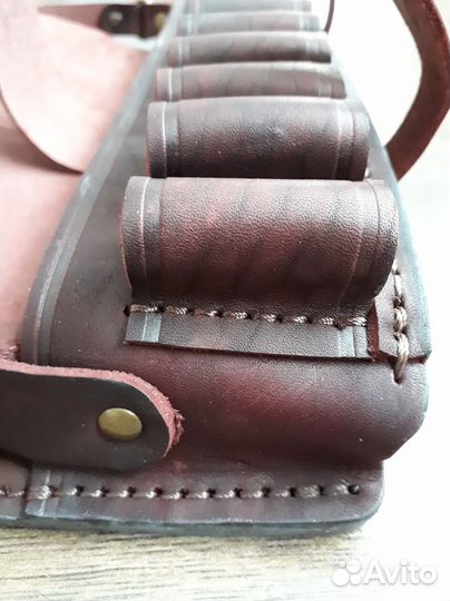 Патронташ закрытый двухрядный под 24 патрона