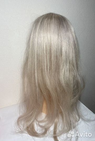 Волосы на ободке 60 см