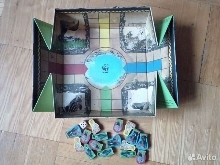 Настольная игра Сафари гонки