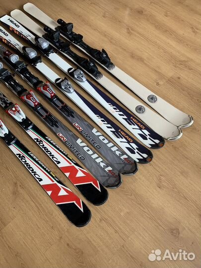 Горные лыжи Head Nordica AK Volkl 156 160 см