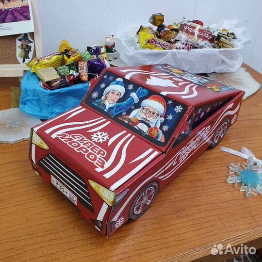 Новогодние сладкие подарки для детей