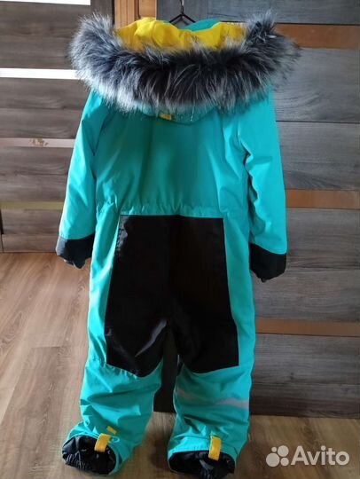 Зимний комбинезон для девочки 122-128
