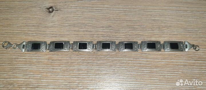 Серебряный браслет СССР