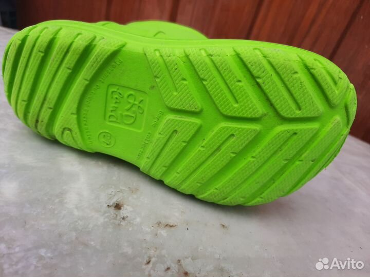 Детские резиновые сапоги