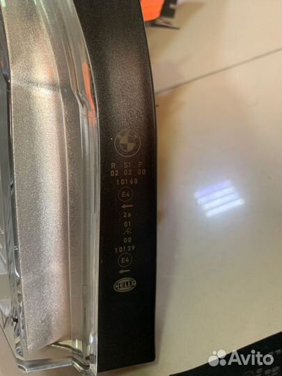 Задние фонари bmw e60 Hella 2003-2007