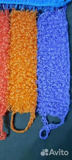 Мочалка ручной работы