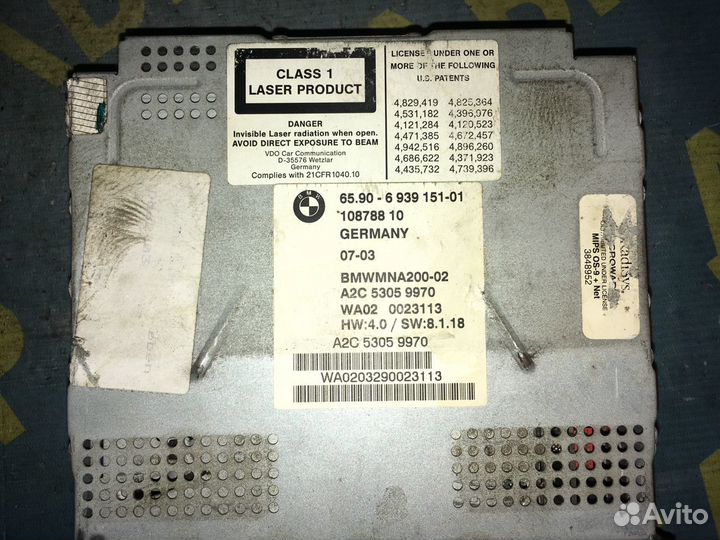 Модуль навигации BMW E65